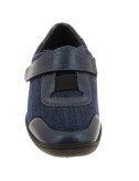 Chaussures de ville Chut Simona marine vue de face PODOWELL