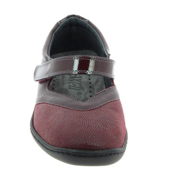 Chaussures de ville Chut Sophie_Prestige bordeaux vue de face PODOWELL