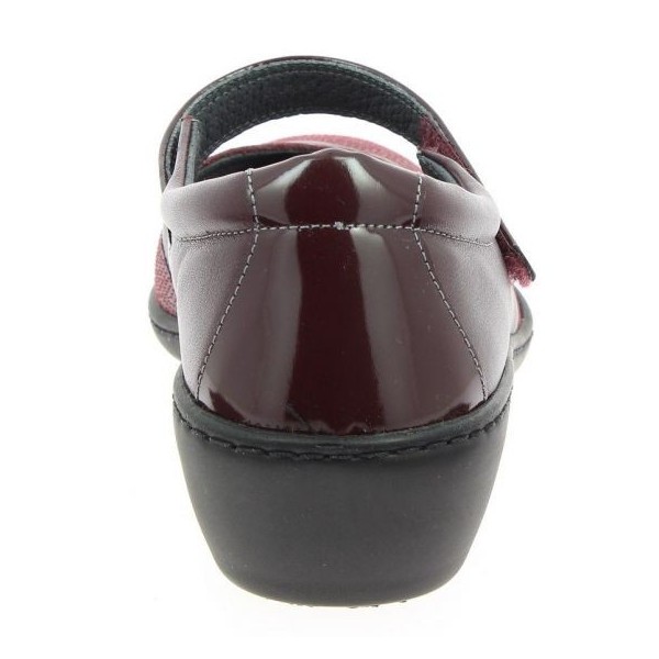 Chaussures de ville Chut Sophie_Prestige bordeaux vue de derrière PODOWELL Chaussures de ville Chut Sophie_Prestige bordeaux vue de derrière PODOWELL
