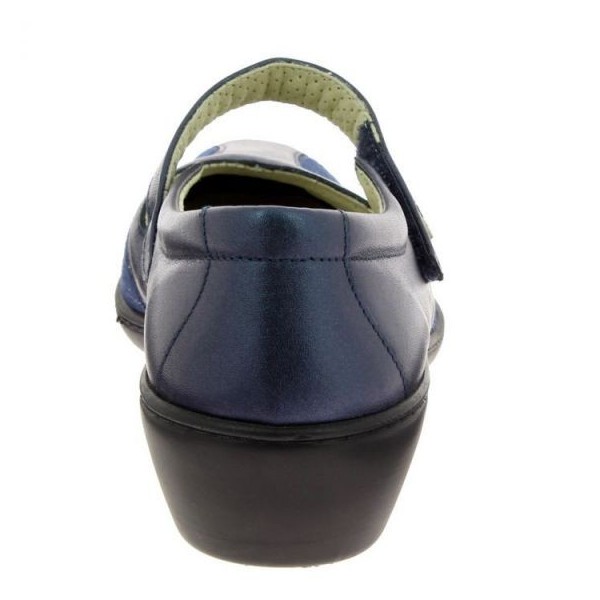 Chaussures de ville Chut Stadia marine vue de derrière PODOWELL Chaussures de ville Chut Stadia marine vue de derrière PODOWELL