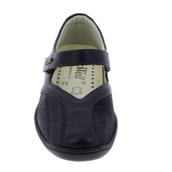 Chaussures de ville Chut Stadia noir vue de face PODOWELL Chaussures de ville Chut Stadia noir vue de face PODOWELL