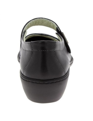 Chaussures de ville Chut Stadia noir vue de derrière PODOWELL