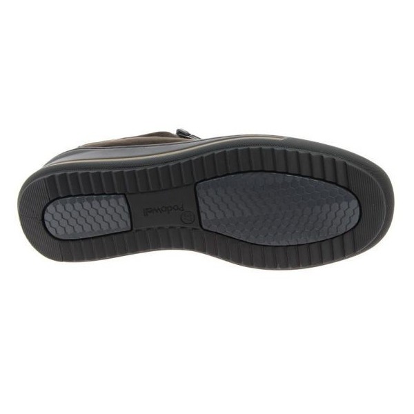 Baskets chut Stefy marron vue de dessous PODOWELL Baskets chut Stefy marron vue de dessous PODOWELL