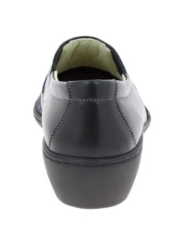 Chaussures de ville Chut Stimuli noir vue de derrière PODOWELL