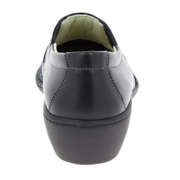 Chaussures de ville Chut Stimuli noir vue de derrière PODOWELL Chaussures de ville Chut Stimuli noir vue de derrière PODOWELL