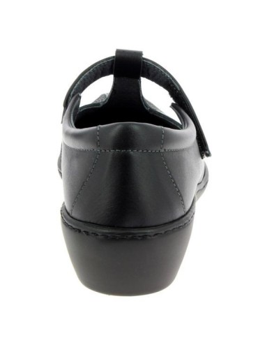 Chaussures de ville Chut Swan_Prestige noir vue de derrière PODOWELL