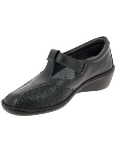 Chaussures de ville Chut Swan_Prestige noir vue de côté PODOWELL