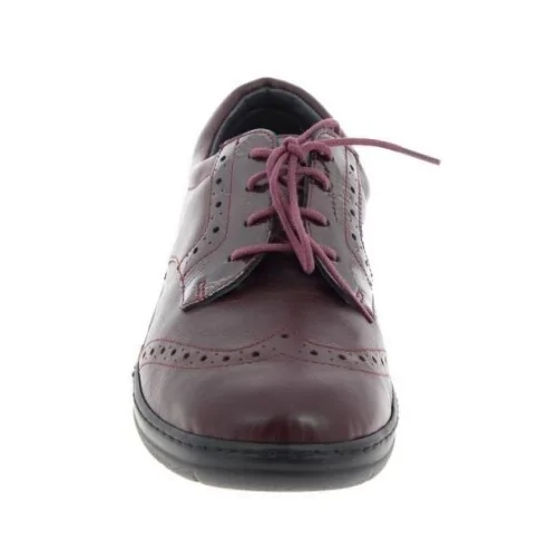 Chaussures orthopédiques Chut Venezia_D bordeaux vue de côté PODOWELL
