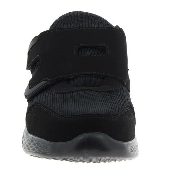 Chaussures orthopédiques Chut Verano noir vue de face PODOWELL Chaussures orthopédiques Chut Verano noir vue de face PODOWELL