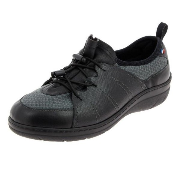 Chaussures détente Chut Victoria gris vue de côté PODOWELL Chaussures détente Chut Victoria gris vue de côté PODOWELL