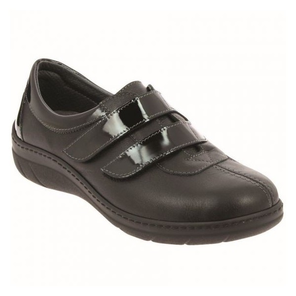 Chaussures de ville Chut Virginie noir vue de côté PODOWELL Chaussures de ville Chut Virginie noir vue de côté PODOWELL