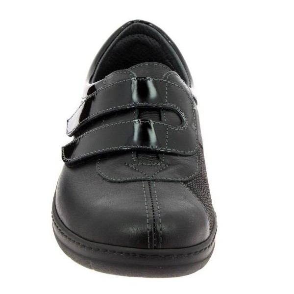 Chaussures de ville Chut Virginie noir vue de face PODOWELL Chaussures de ville Chut Virginie noir vue de face PODOWELL
