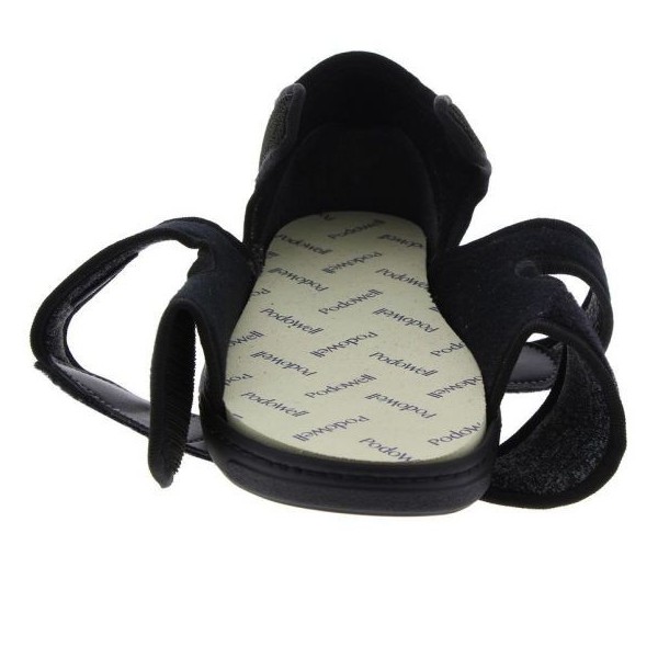 Chaussons orthopédiques Chut Xilo noir vue de derrière PODOWELL Chaussons orthopédiques Chut Xilo noir vue de derrière PODOWELL
