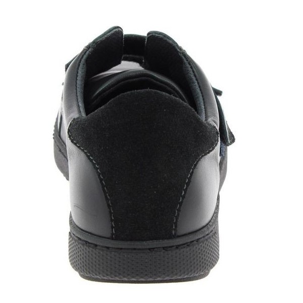 Baskets orthopédiques Chut Yves noir vue de derrière PODOWELL Baskets orthopédiques Chut Yves noir vue de derrière PODOWELL