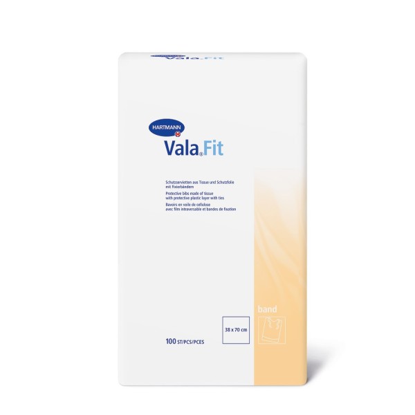 Paquet de 100 bavoirs Valafit 38 x 70 cm HARTMANN Paquet de 100 bavoirs Valafit 38 x 70 cm HARTMANN