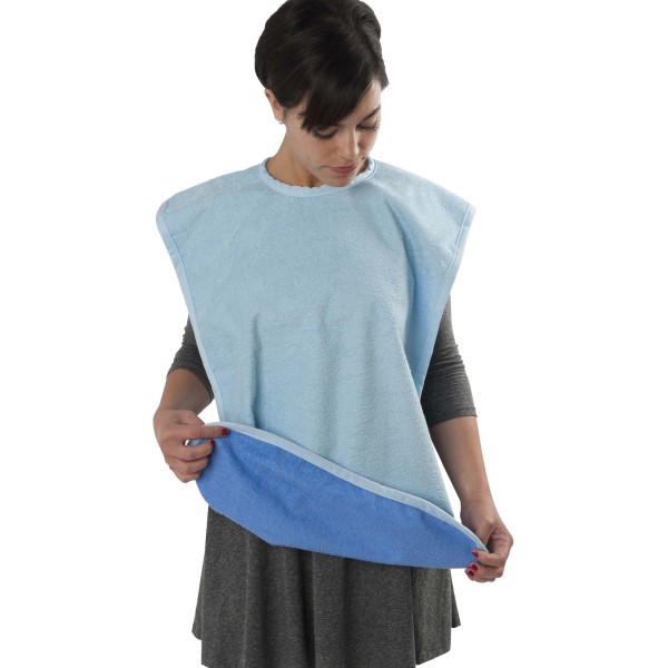 Bavoir imperméable 100% coton 2 faces 50 x 70 cm Bavoir imperméable 100% coton 2 faces 50 x 70 cm