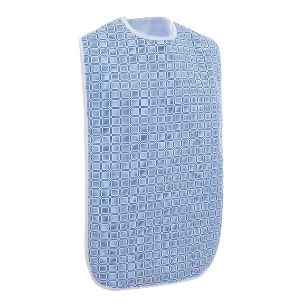 Bavoir imperméable 45 x 90 cm bleu à carreaux Bavoir imperméable 45 x 90 cm bleu à carreaux
