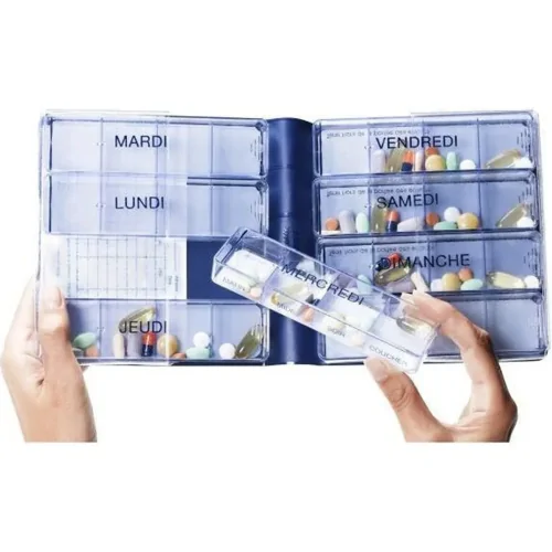 Pilulier Bodydose Medimax semainier ouvert BIOSYNEX KIBODAN