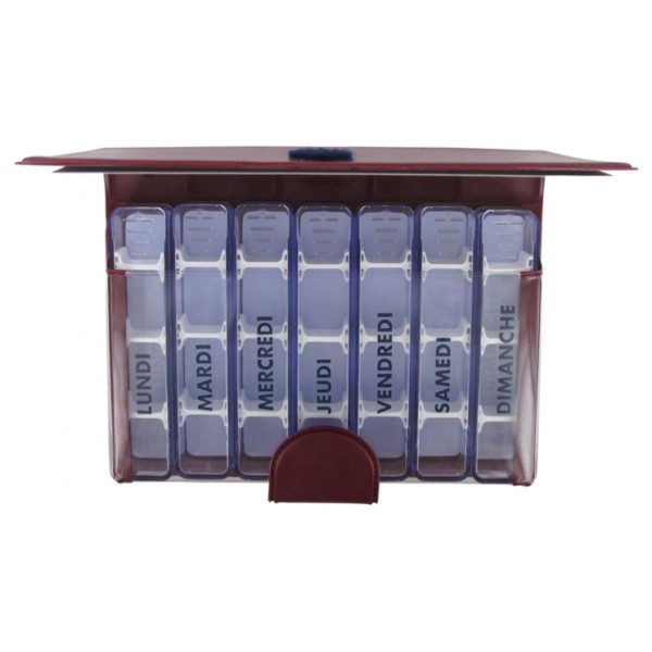 Pilulier Medidose essentiel bordeaux BIOSYNEX Pilulier Medidose essentiel bordeaux BIOSYNEX