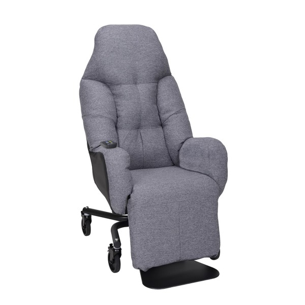 Fauteuil VHP Liberty électrique tissu chiné gris INNOV'SA