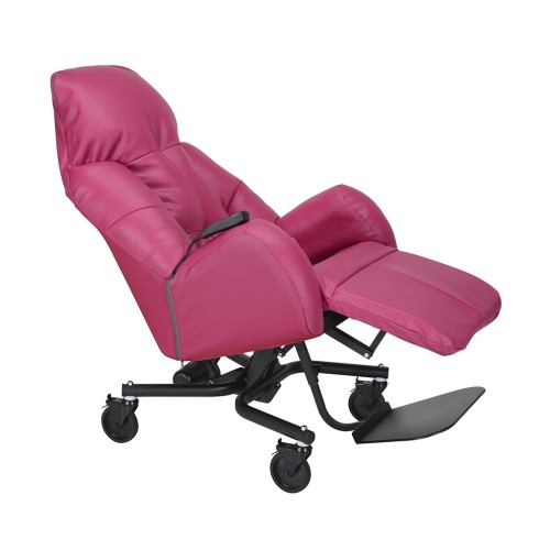 Fauteuil VHP Liberty électrique PVC/PU framboise INNOV'SA