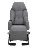 Fauteuil VHP Evasion Manuel Tissu chiné gris INNOV'SA