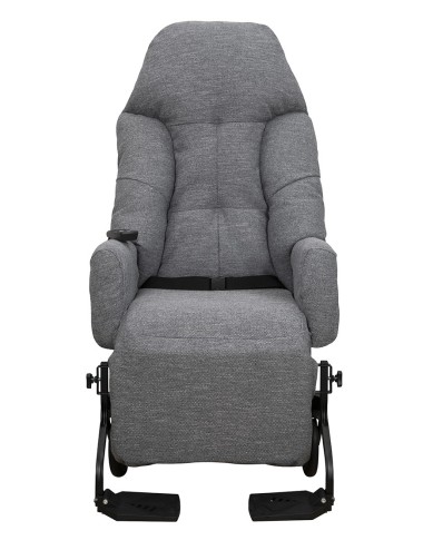 Fauteuil VHP Evasion Manuel Tissu chiné gris INNOV'SA