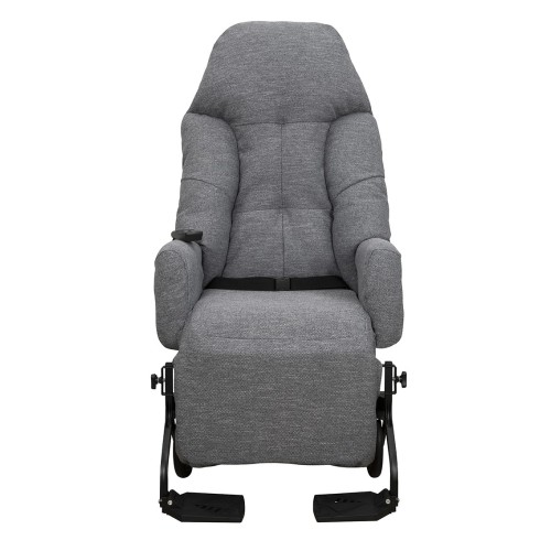 Fauteuil VHP Evasion Manuel Tissu chiné gris INNOV'SA