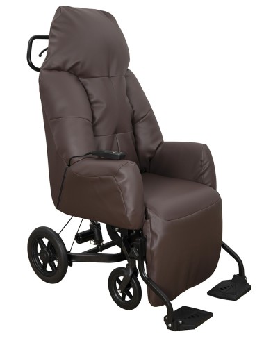 Fauteuil VHP Evasion Manuel PVC/PU Cacao INNOV'SA