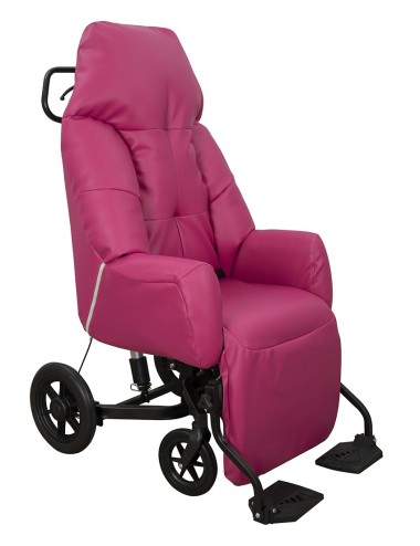 Fauteuil VHP Evasion Manuel PVC/PU Framboise INNOV'SA