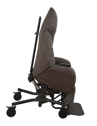 Fauteuil VHP Starlev'II électrique Tissu chiné marron INNOV'SA