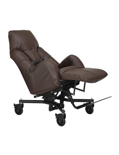 Fauteuil VHP Starlev'II électrique PVC/PU Cacao INNOV'SA