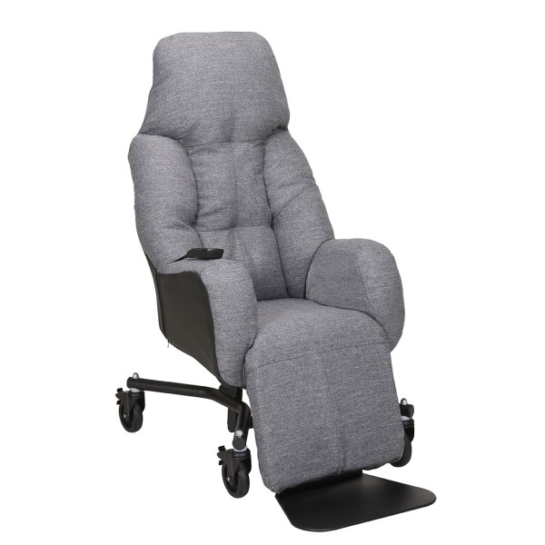 Fauteuil VHP Starlev'II électrique Tissu chiné gris INNOV'SA Fauteuil VHP Starlev'II électrique Tissu chiné gris INNOV'SA