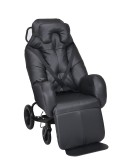 Siège coquille Elysee manuel PVC/PU Ebène INNOV'SA