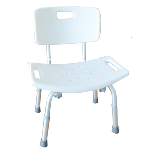 Chaise de douche sans découpe à hauteur réglable MEDTRADE Chaise de douche sans découpe à hauteur réglable MEDTRADE