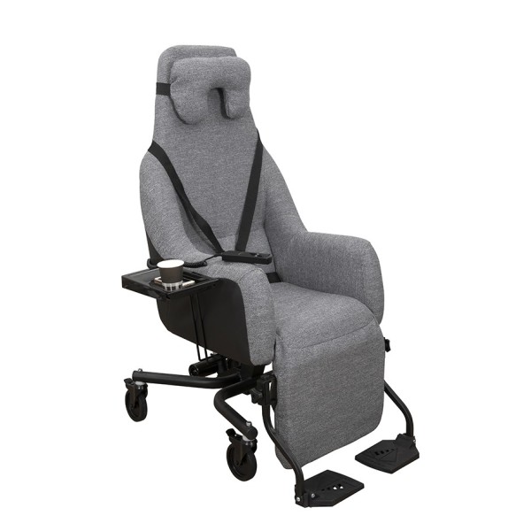 Siège coquille Essentiel électrique avec tablette Tissu essentiel gris INNOV'SA Siège coquille Essentiel électrique avec tablette Tissu essentiel gris INNOV'SA