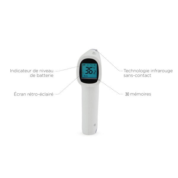 Thermomètre sans contact Tempo Easy de Spengler - Mesure infra rouge