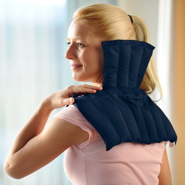 Compresse de lin LINUM ANATOMIC 36x38 cm bleue SISSEL Compresse de lin LINUM ANATOMIC 36x38 cm bleue SISSEL