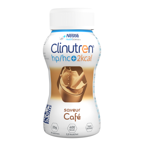 Boisson lactée clinutren HP/HC avec complément nutritionnel saveur café NESTLE