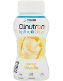 Boisson lactée clinutren HP/HC avec complément nutritionnel saveur vanille NESTLE