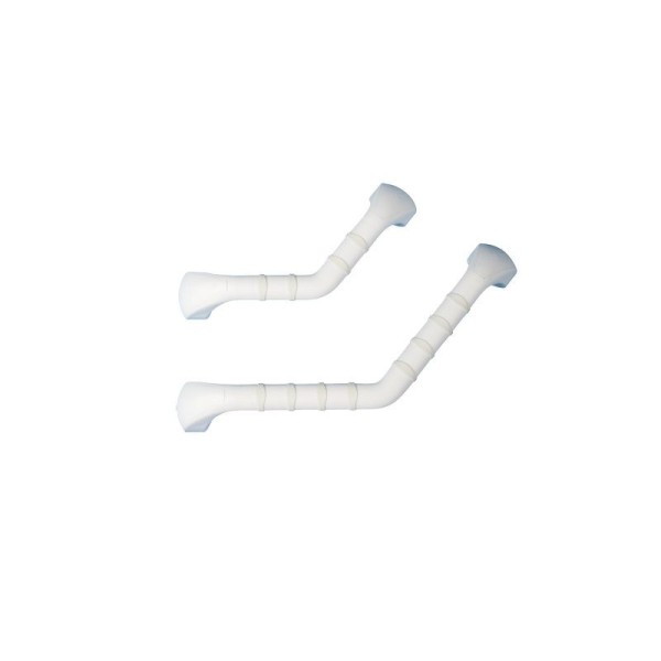 Barre d'appui pour douche et baignoire Prima coudée 33 cm et 40 cm Barre d'appui pour douche et baignoire Prima coudée 33 cm et 40 cm