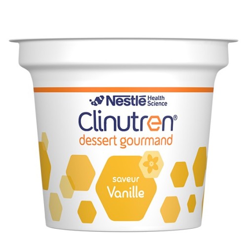 Clinutren dessert gourmand-complément nutritionnel caramel NESTLE