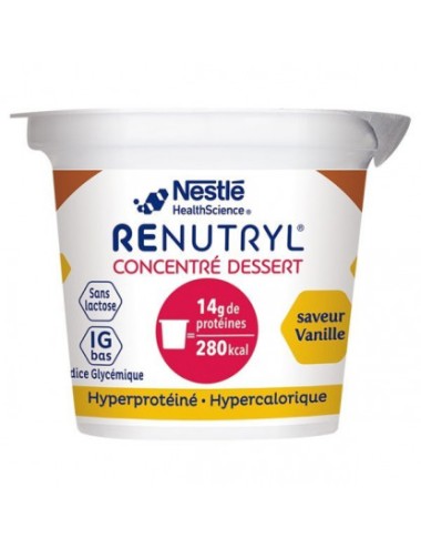 Renutryl concentré dessert vanille NESTLE