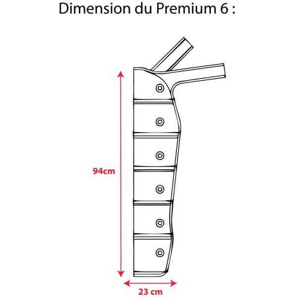 Manchon avec tubulure pour Premium 6 Winelec SISSEL Manchon avec tubulure pour Premium 6 Winelec SISSEL