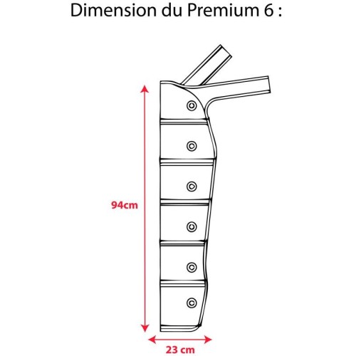 Manchon avec tubulure pour Premium 6 Winelec SISSEL