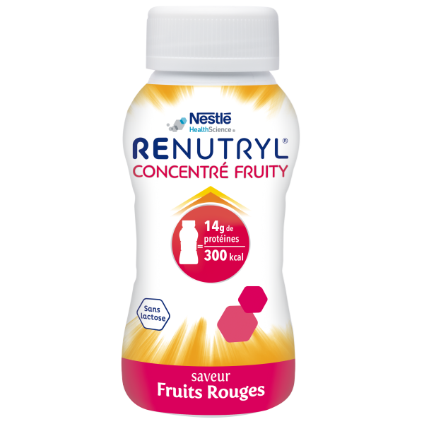 Renutryl concentré fruity fruits rouges NESTLE Renutryl concentré fruity fruits rouges NESTLE