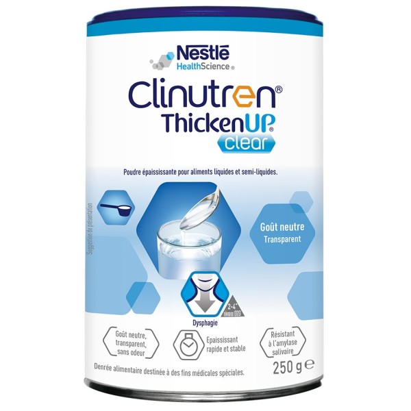 Acheter Nestlé Thickenup Clear Poudre 125g ? Maintenant pour € 17.15 chez  Viata