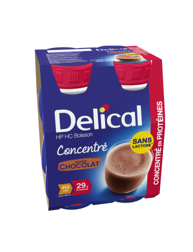 Delical boisson concentrée HP HC chocolat LACTALIS