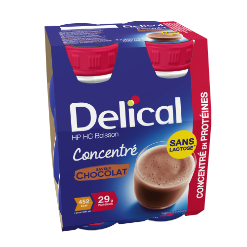 Delical boisson concentrée HP HC chocolat LACTALIS