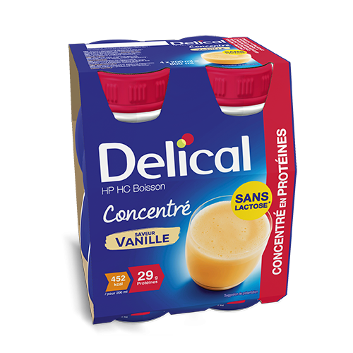 Delical boisson concentrée HP HC chocolat LACTALIS